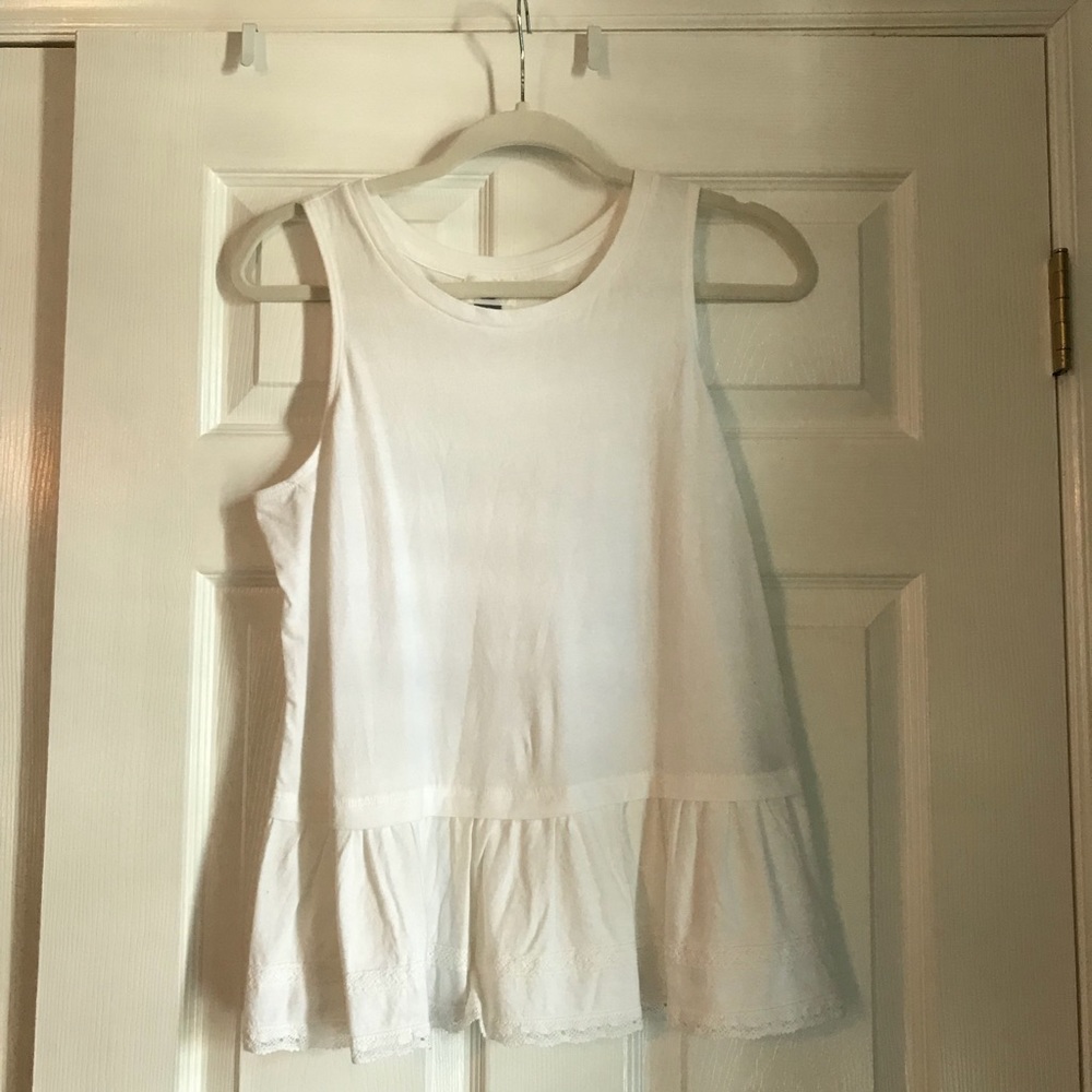 Old Navy Tank Top with ruffle!